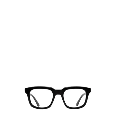 Retrosuperfuture Geometric Frame Plain Mirror In Black