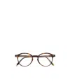 Retrosuperfuture Geometric Frame Plain Mirror In Brown