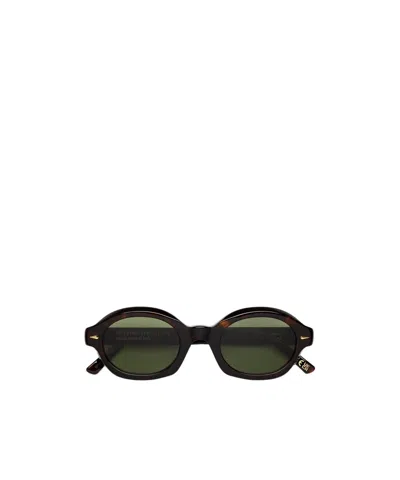 Retrosuperfuture Geometric Frame Sunglasses In Black