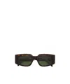 Retrosuperfuture Geometric-frame Sunglasses In Black
