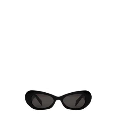 Retrosuperfuture Geometric Frame Sunglasses In Black
