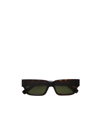 Retrosuperfuture Geometric Frame Sunglasses In Black
