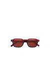 Retrosuperfuture Geometric Frame Sunglasses In Red