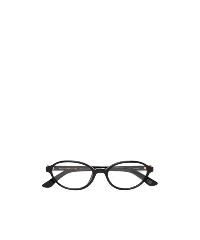 Retrosuperfuture Geometric Plano Mirror In Black