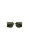 Retrosuperfuture Geometric Sunglasses In Black