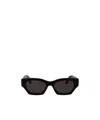 Retrosuperfuture Geometric Sunglasses In Black