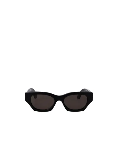 Retrosuperfuture Geometric Sunglasses In Black