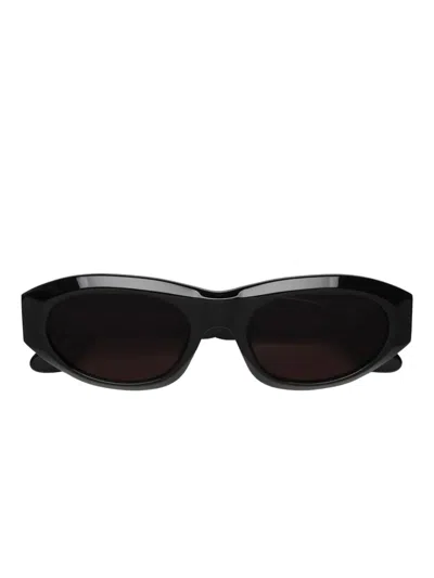 Retrosuperfuture Geometric Sunglasses In Black