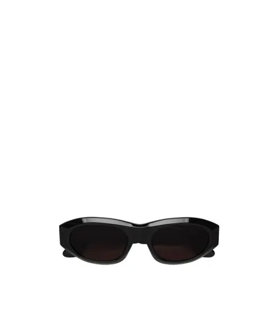 Retrosuperfuture Geometric Sunglasses In Black