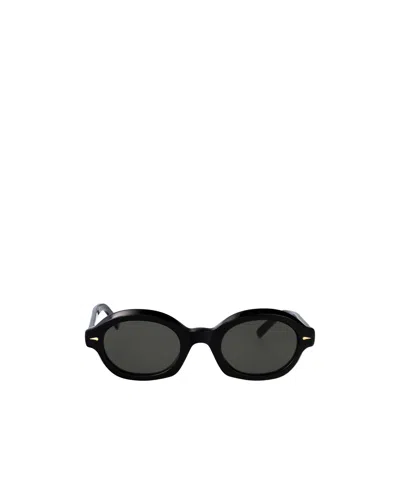 Retrosuperfuture Geometric Sunglasses In Black