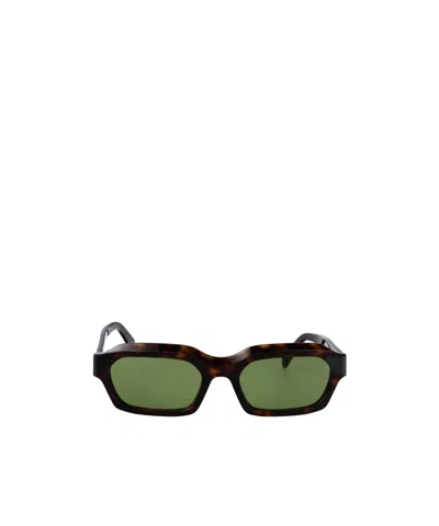 Retrosuperfuture Geometric Sunglasses In Brown