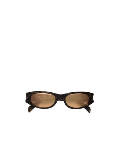 Retrosuperfuture Geometric Sunglasses In Brown