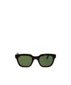 Retrosuperfuture Geometric Sunglasses In Green
