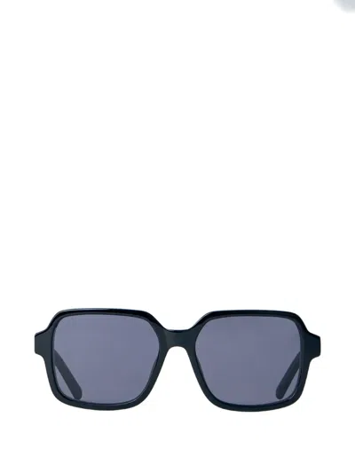 Retrosuperfuture Geometric-frame Sunglasses In Black
