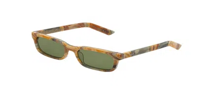 Retrosuperfuture Gesto Boogie F0o Men's Sunglasses Brown Size 54 In Multi