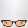 Retrosuperfuture Brown Gesto Sunglasses In Brown