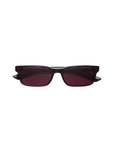 Retrosuperfuture Geometric Sunglasses In Purple