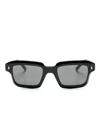 Retrosuperfuture Giardino Square-frame Sunglasses In Black