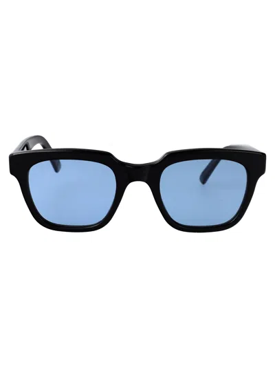 Retrosuperfuture Super America Azure Sunglasses In Black