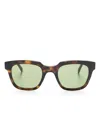 Retrosuperfuture Giusto Sunglasses In Green