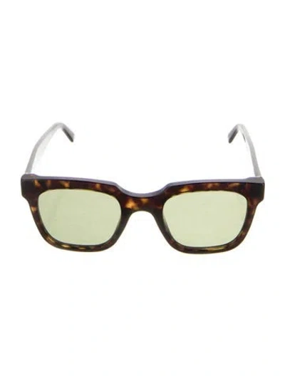 Pre-owned Retrosuperfuture Giusto Wayfarer Sunglasses In Brown