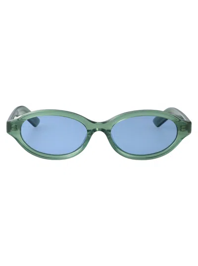 Retrosuperfuture Green Acetate Sunglasses