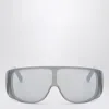 Retrosuperfuture Grey Mask Sunglasses In Gray
