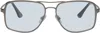 Retrosuperfuture Gunmetal Spliff Sunglasses In Blue-gun