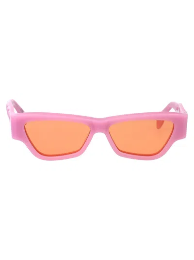 Retrosuperfuture Harajuko Pink Acetate Sunglasses