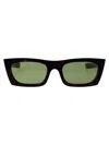 Retrosuperfuture Havana 3627 Acetate Sunglasses In Black