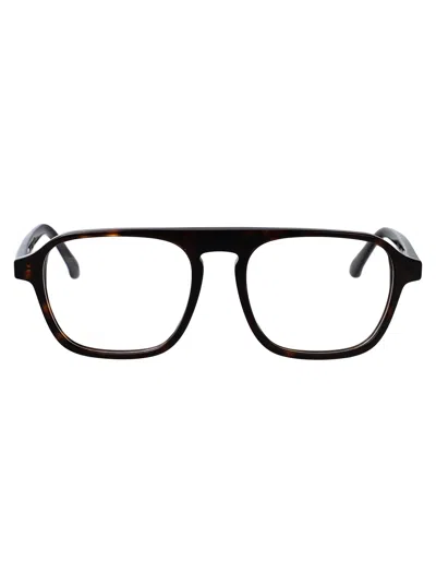 Retrosuperfuture Havana Acetate Glasses In Black