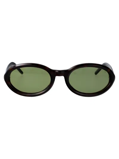 Retrosuperfuture Havana Acetate Sunglasses In Black