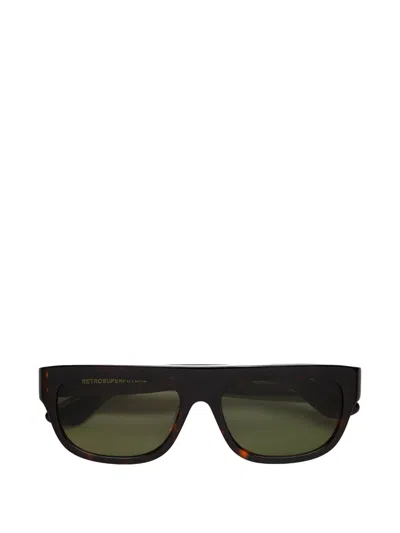 Retrosuperfuture Havana Sunglasses In Brown