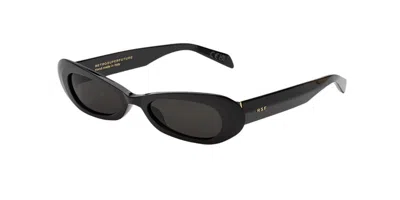 Retrosuperfuture Izipho Black Pk7 Men's Sunglasses Black Size 52 In Multi