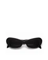 Retrosuperfuture Geometric Frame Sunglasses In Black