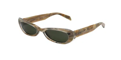 Retrosuperfuture Izipho Boogie Bax Men's Sunglasses Brown Size 52