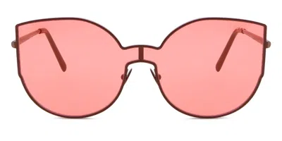 Retrosuperfuture Lenz Lucia Mpv Men's Sunglasses Red Size 157