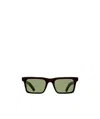Retrosuperfuture Tortoiseshell 1968 Sunglasses In Green