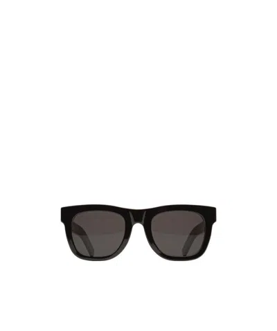 Retrosuperfuture Logo Sunglasses In Black