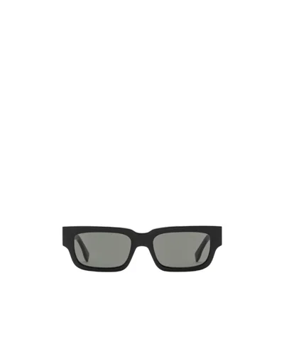 Retrosuperfuture Logo Sunglasses In Gray