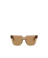 Retrosuperfuture Logo Sunglasses In Green