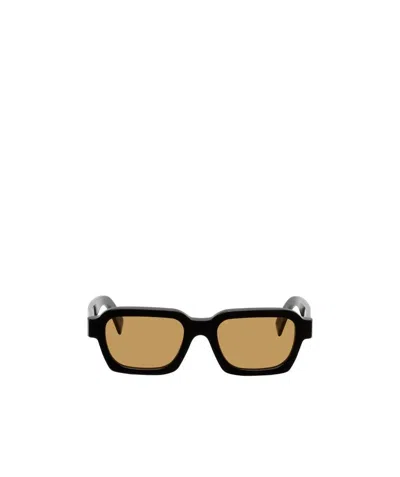 Retrosuperfuture Logo Sunglasses In Nude