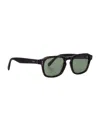 Retrosuperfuture Luce Rectangular Tortoiseshell Sunglasses In Orange