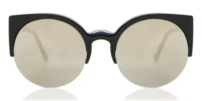 Retrosuperfuture Lucia Black Hup Women's Sunglasses Black Size 51