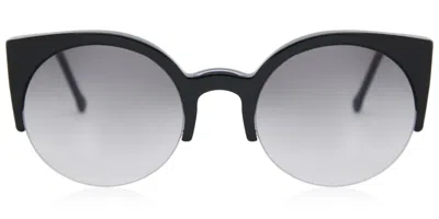 Retrosuperfuture Lucia Black Phv Women's Sunglasses Black Size 51 In Multi