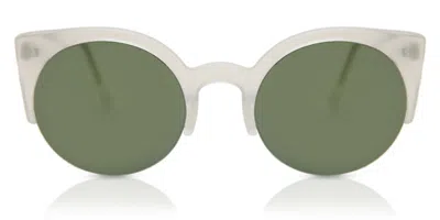 Retrosuperfuture Lucia Black Whc Women's Sunglasses Clear Size 51