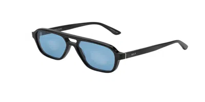 Retrosuperfuture Maneval Black Cat 0jt Men's Sunglasses Black Size 56