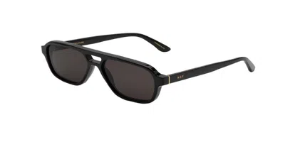 Retrosuperfuture Maneval Black Pez Men's Sunglasses Black Size 56
