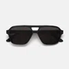 Retrosuperfuture Maneval Black Sunglasses In Black