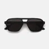 Retrosuperfuture Maneval Black Sunglasses In Black